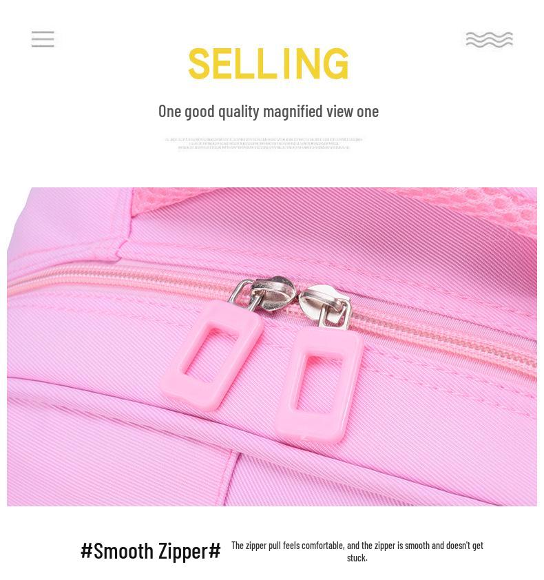 Kuromi Cartoon Schoolbag for Grade 3-6: Boys' & Girls' Casual Backpack