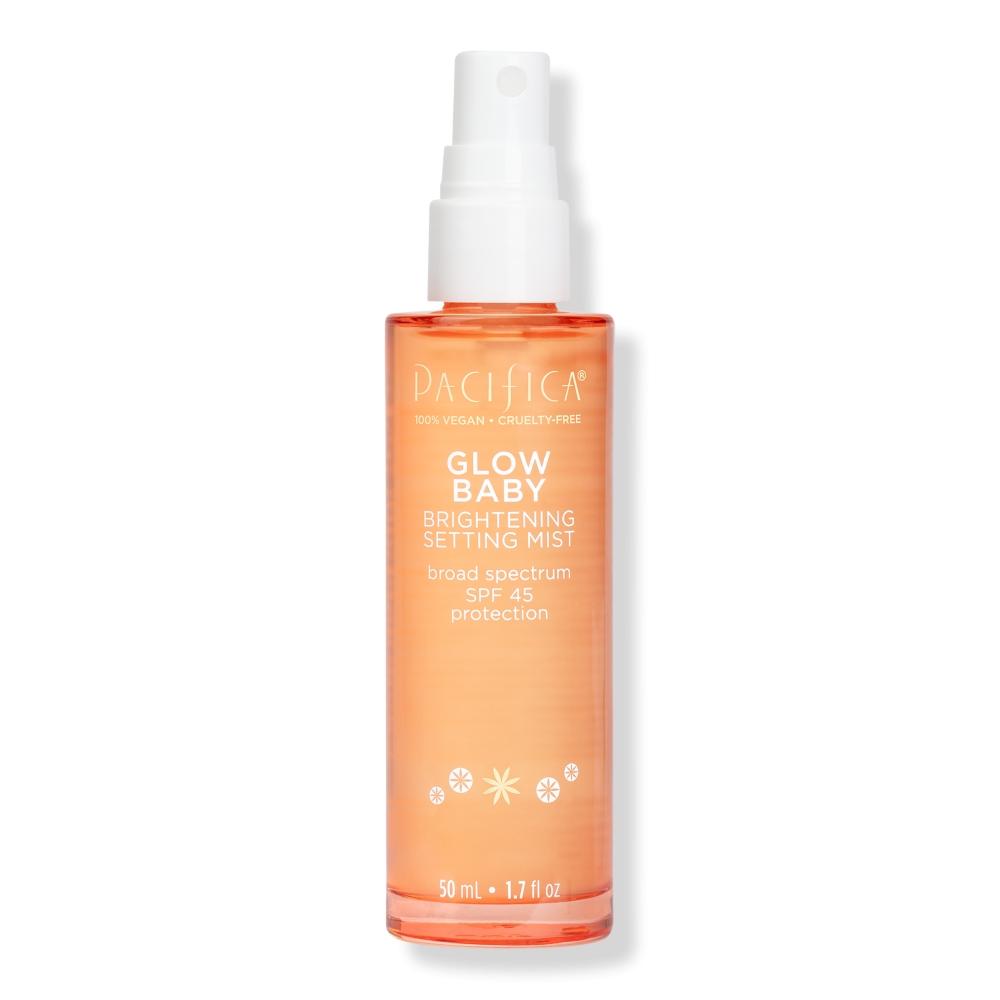 

Pacifica Glow Baby Осветляющий спрей-фиксатор SPF 45, 1,7 унции