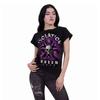 Spiral Womens/Ladies Isolation Queen Boat Neck Capped Sleeved T-Shirt