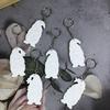6 Cavity Keychains Molds Pendant Moulds Resin Molds Gnome Shape Jewelry Part Molds Silicone Texture for Crafting Pendant