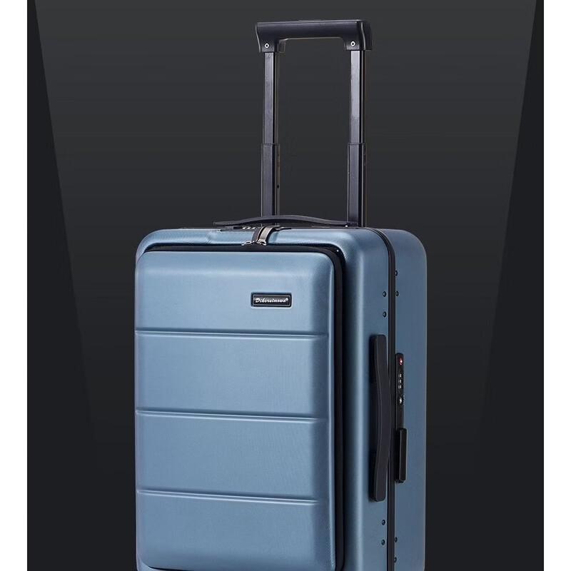 OEING Front & Side Opening Hardside Spinner Suitcase