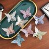 Gradient Butterfly Hair Claw Korean Simple Fashion Hair Claws Headwear Hairpin Women Colorful Hair Decorations Style Accessories