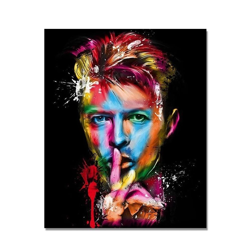 

Черная акварельная фигура, холст, живопись, постеры и принты, настенная художественная картина для гостиной, домашний декор, без рамы, Cuadros 20x30cm