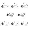 Fishing Tackle Accessory Jig Head Hook Fishing Jig Head Double Barbed Design Fish Hook Fishing Hook