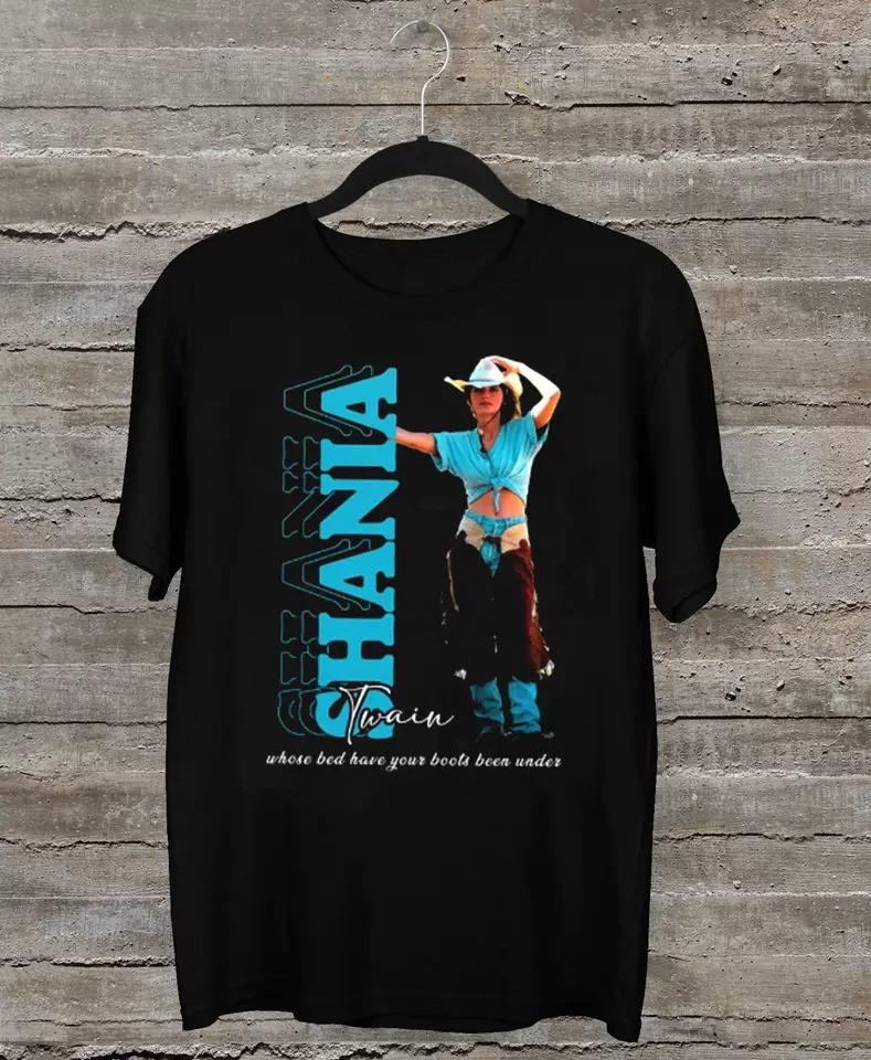

Shania Twain Signature T-shirt Gift For Fan Black All Size Shirt Unisex T-Shirt M