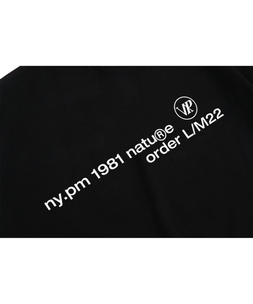 NP STUDIO Nature Other Logo T-Shirt Black