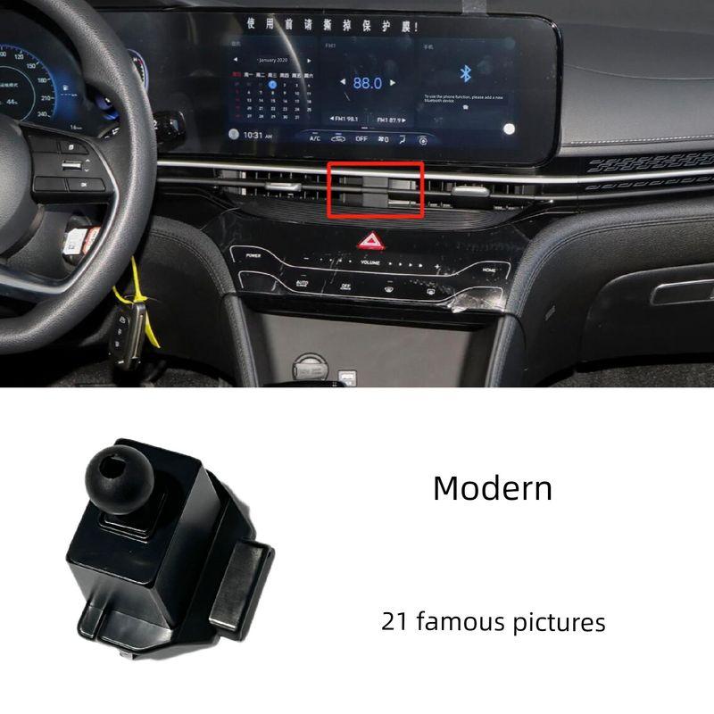 Mobile Phone Car Mount Base Specifically Designed for Beijing Hyundai Santa Fe, Elantra, Tucson, Ix35, Lafesta, Sonata 10