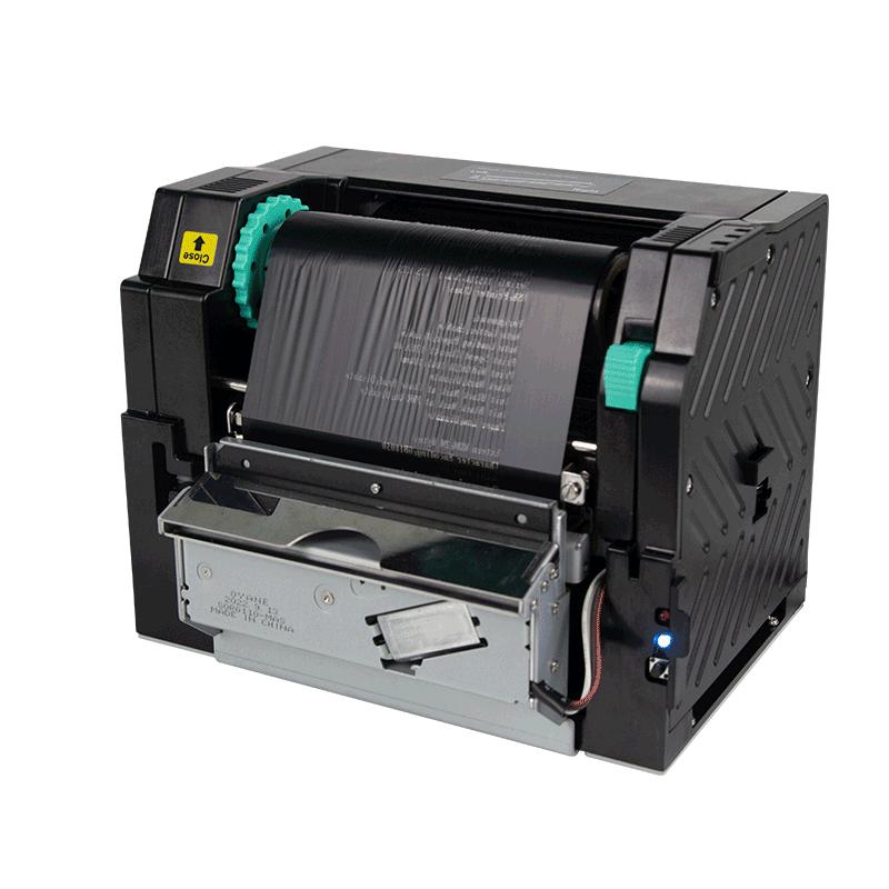 MASUNG TS102 4inch Thermal Transfer Printer Color Ribbon Label Machine for Wide Label & Receipt/Barcode Printing Machine MS-TS102