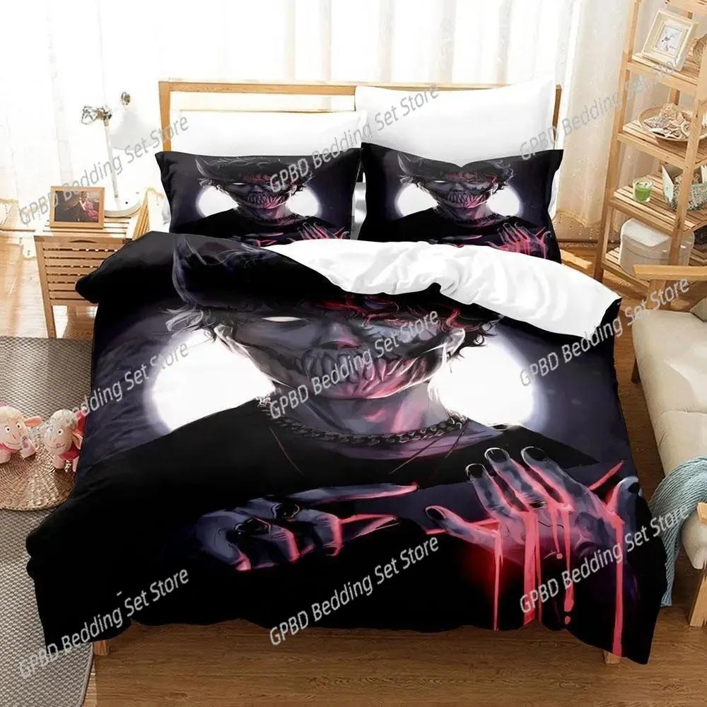 Fashion Corpse Husband Bedding Set For Bedroom Soft Modern Bedspreads Comefortable Kids Duvet Cover Quilt Cover And Pillowcase