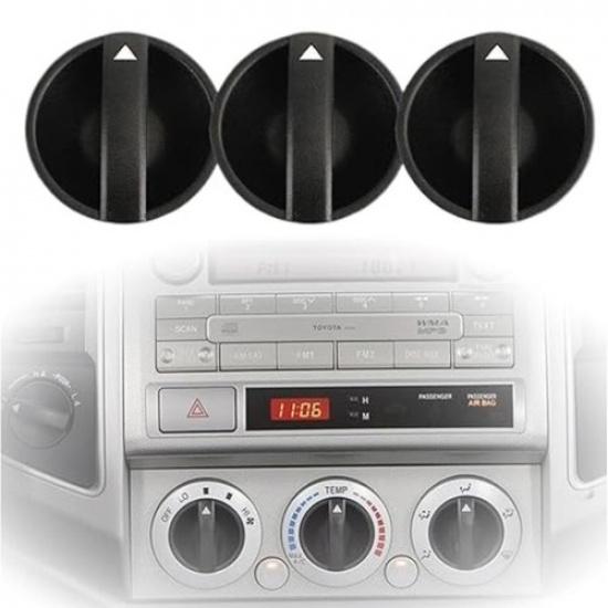 3PCS Control Knob Fan Heater AC Air Conditioner Control Switch Knobs for Tempera