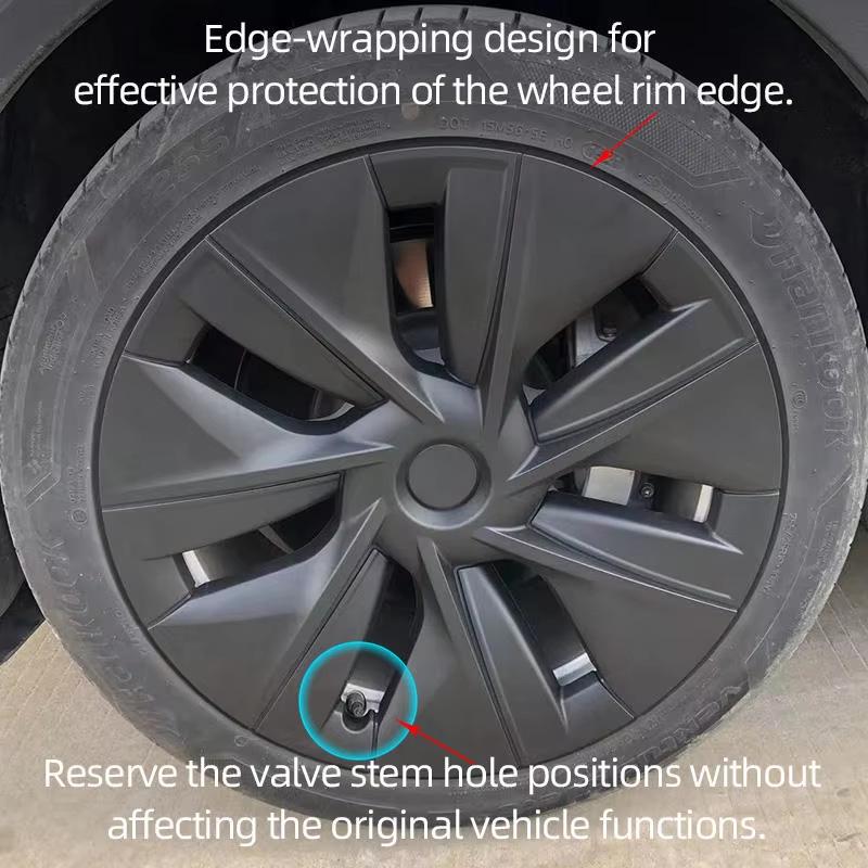 19" Full-Edge Wheel Cover for 2017-2024 Tesla Model Y (Old Style)
