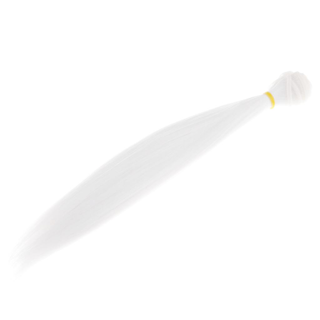 Doll Hair Bulk Wigs Synthetic Craft Hair Hairpiece for Dolls Making Supplies