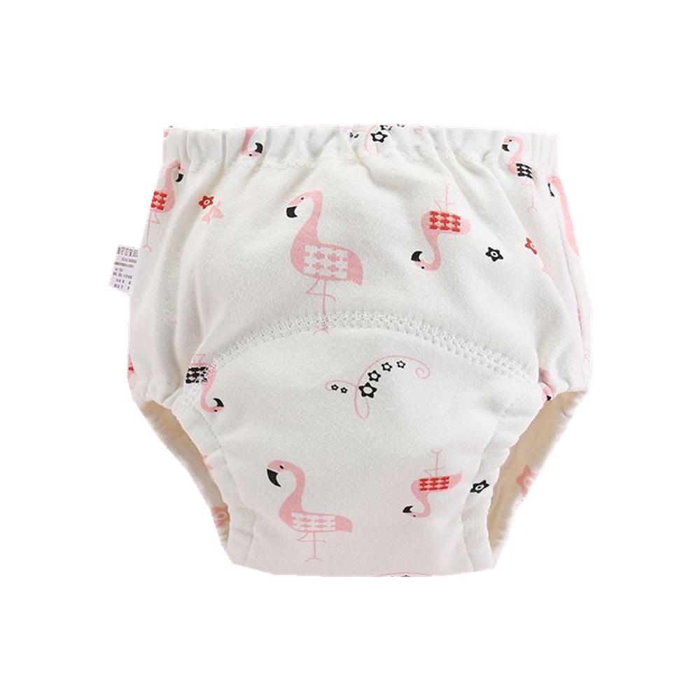 Baby Cotton Gauze Diapers Washable Training Pants Reusable Infant Nappy Cloth Diaper 6layers