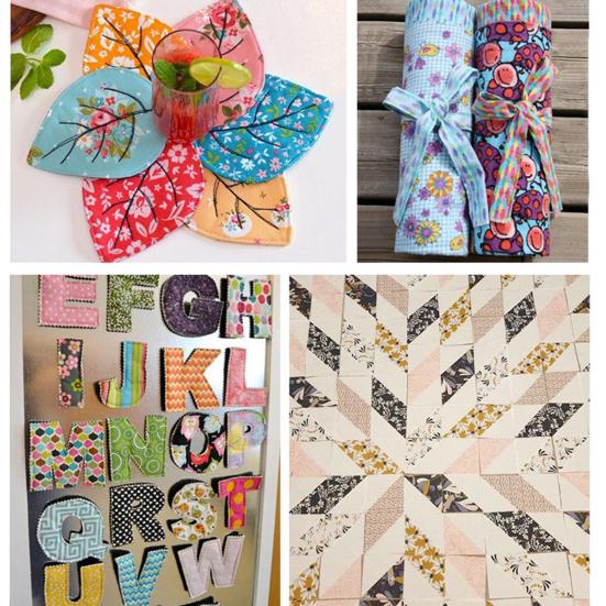 7Pcs Patchwork Cloth Not Fading Breathable Cut At Will Tear Resistant DIY Sewing Printing Wrapping Sewing Craft Cloth for Home