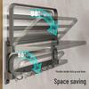 Foldable Bathroom Towel Rack Set