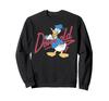 Disney Mickey and Friends Donald Duck Signature Portrait Sweatshirt