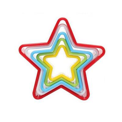 Set di 5 Stampi in Fondant Fai-da-te, Stampi da Forno, Strumenti per Decorare Torte e Biscotti, Sugarcraft