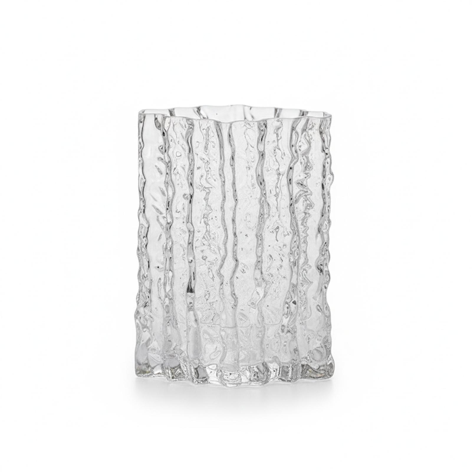 

Transparent Glass Vase Luxury Style Large Opening Vase For Flower Arrangement Home Decoration прозрачный