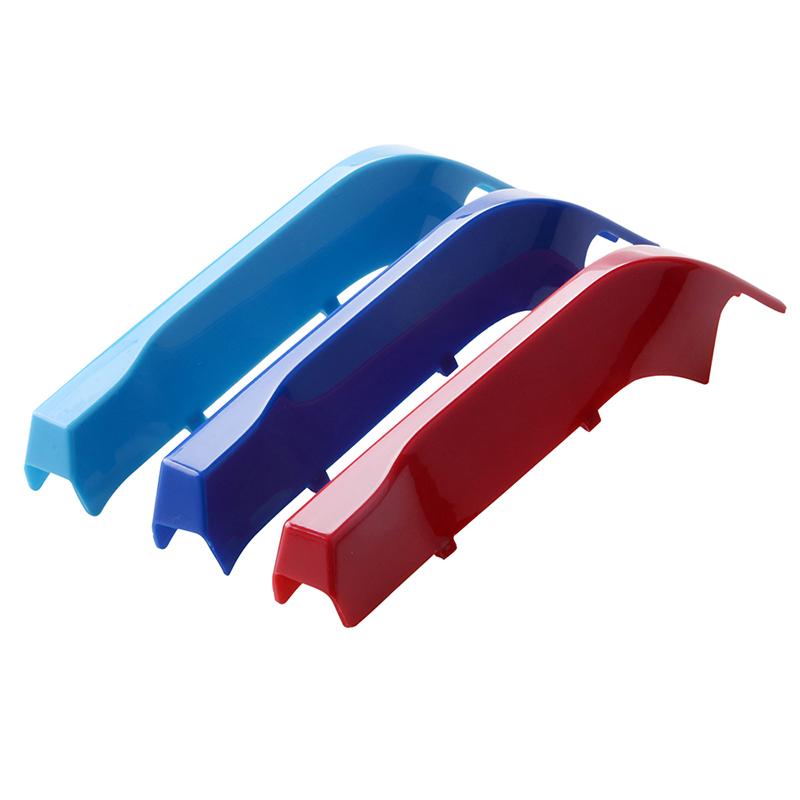 Kidney Grille Decal Clip Cover 9 Slats Grill Trim Fit For BMW 2 Series F46 Gran Tourer 218d 2018- M Sport Version