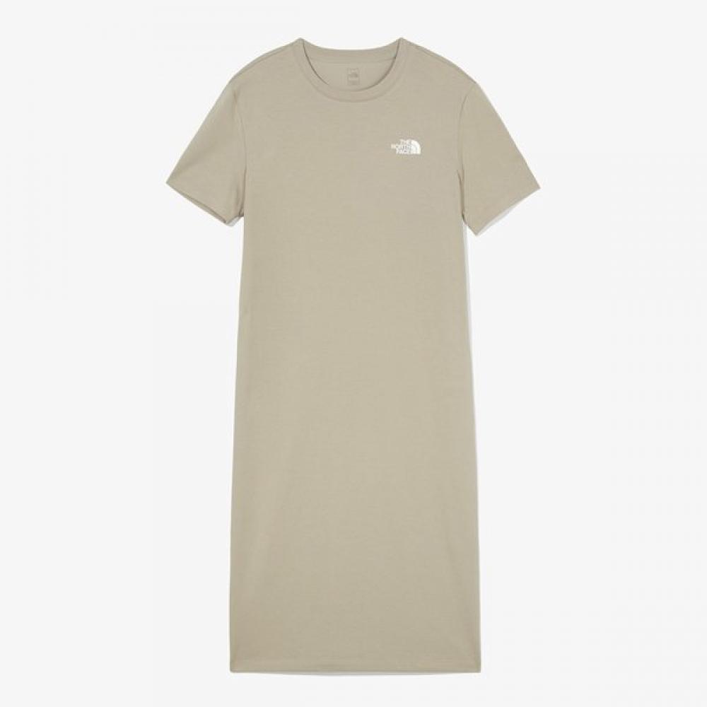 

The North Face Women S eSSential Short Sleeve Maxi dreSS Nt7zq42c LIGHT BEIGE/085