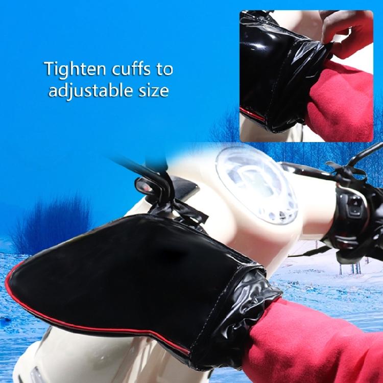 Motorcycles Handlebar Muffs Waterproof  Scooter Thick Warm Grip Muff Hand Warmer