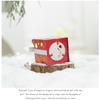 Iron Lighted Gift Box Pendant Hanging Rope Holiday Hanging Decor Xmas Tree Hanging Ornament