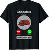 Chocolate Shirt Funny Chocolate Lover Candy Humor Gift T-Shirt