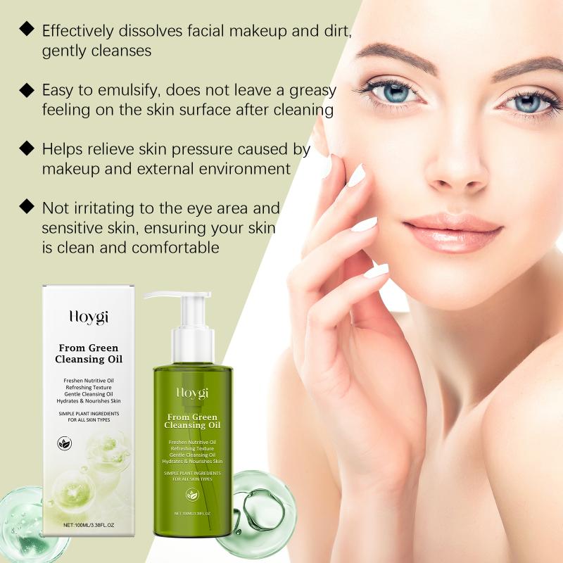 100Ml Gentle Makeup Remover Oil Deep Cleansing Pore Dirt Remove Blackhead Refreshing Cleansing Oil Exfoliator Facial Cleansing one size