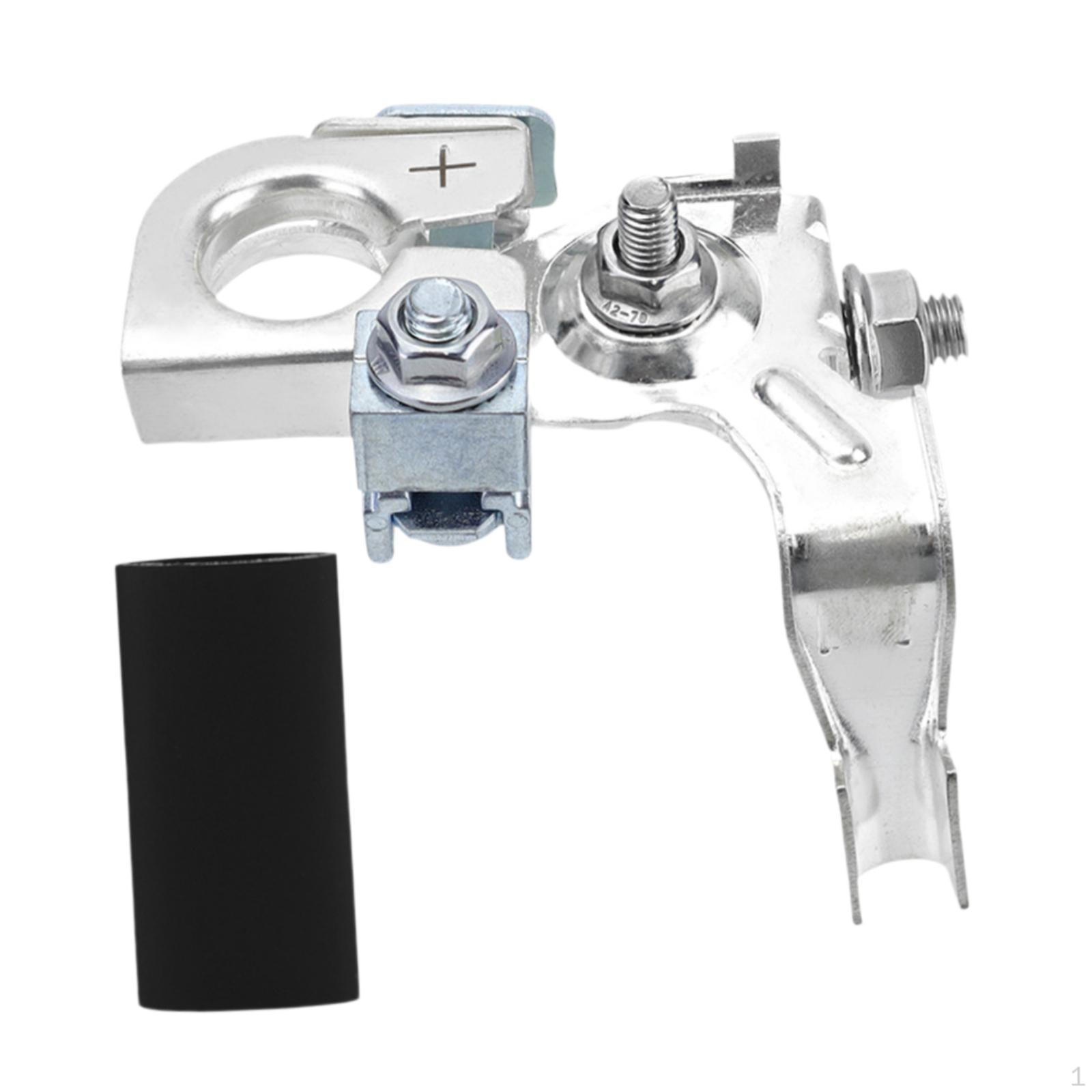 

7T4Z-14450-a Battery Terminal Clamp Alloy Heavy Duty High Performance Heat Shrink Tube Included Length 8.7 cm