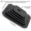 Gear Shift Boot,Gear Shift Cover Rubber Car Shifter Boot Replacement for 350,Enhanced Dust Protection Easy Installation