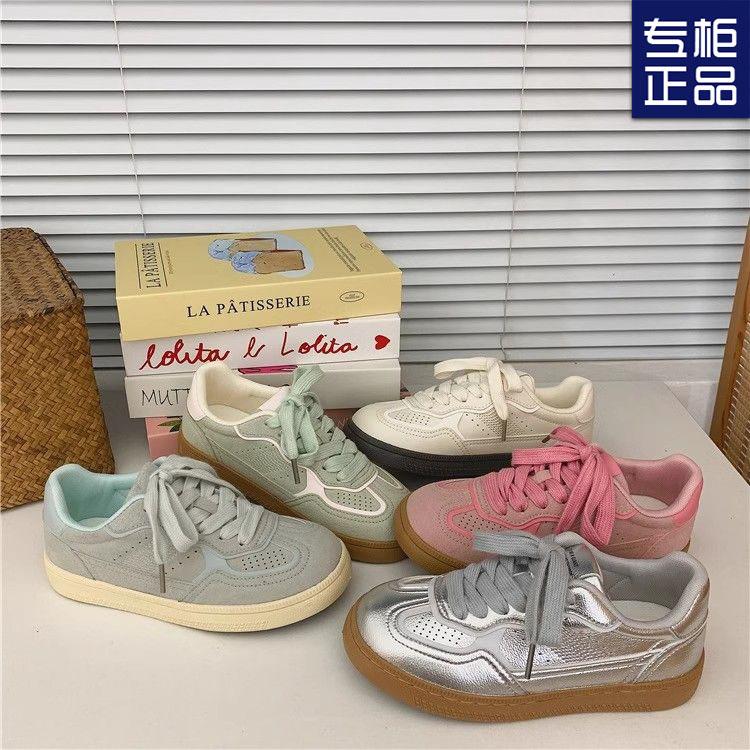 Flat-bottomed summer breathable little white shoes women's new versatile sports niche Korean casual board shoes