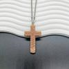 Rhinestones Embedded Clay Crucifix Hanging Charm For Cars Trucks SUVs And Indoor Decorative Use Hanging Pendant