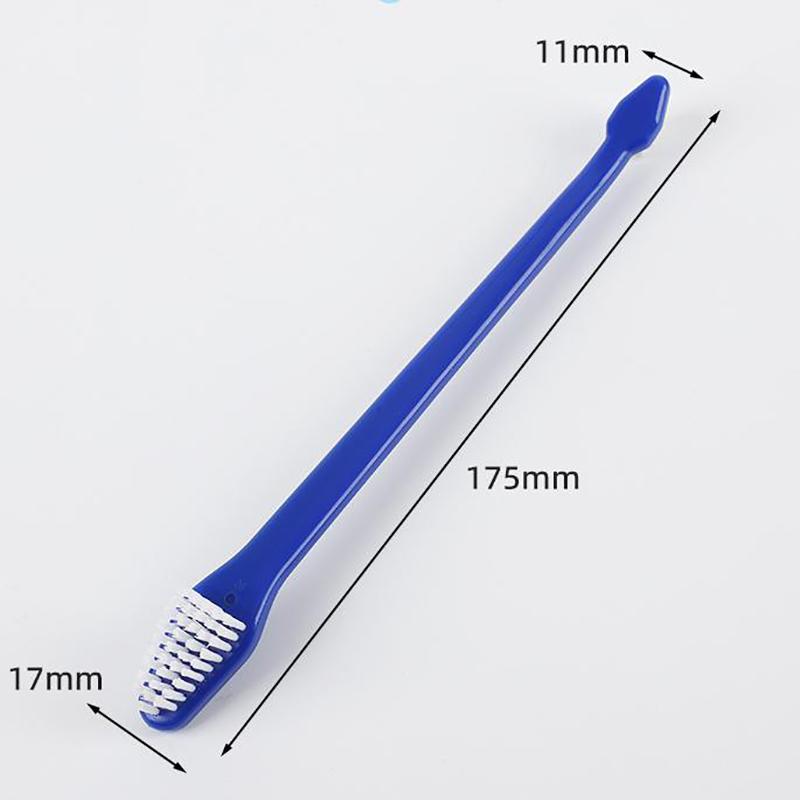 Double Headed Pet Teeth Cleaning Brushing Pet Toothbrush For Dogs And Cats Oral Cleaning Brush Care Products Tool Pet Supplies
