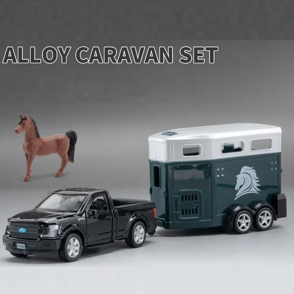 

1:36 Range Rover Toy Cars Ford F150 Alloy Diecast Car Models With 4 Doors Opened Rubber Tire Vehicle Toys For Kids Children Gift