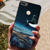Per Huawei P Smart 5.65 pollici Custodia in TPU Morbido Silicone Lupo Carino Cover Posteriore Custodia per Telefono Per Huawei P Smart 2018 FIG-LX1 Custodia PSmart