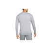 Nike T Shirts Men's Light Gray Crew Neck Moderate Straight Fit DD4755-084