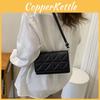 Summer 2023 New Trend Womens Shoulder Bag Fashionable Medium Square Pu Leather
