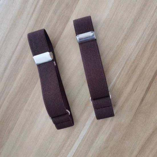 1 pár unisexový pásek na ruku Nastavitelná šířka 2 cm Pevný kontrastní pásek na nohy Elastická košile Držák rukávu Manžety na paži Pásky na párty Denní oblečení Příslušenství