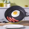 COOKER KING Medical Stone Pan Non-Stick Frying Pan Low Oil Smoke Pan Household Applicable To Gas Stove Steak Frying Pan