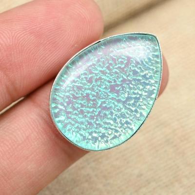 Blauer australischer Triplet-Opal-Edelstein, 925er Sterlingsilber, wunderschöner Ring, handgefertigter Schmuck