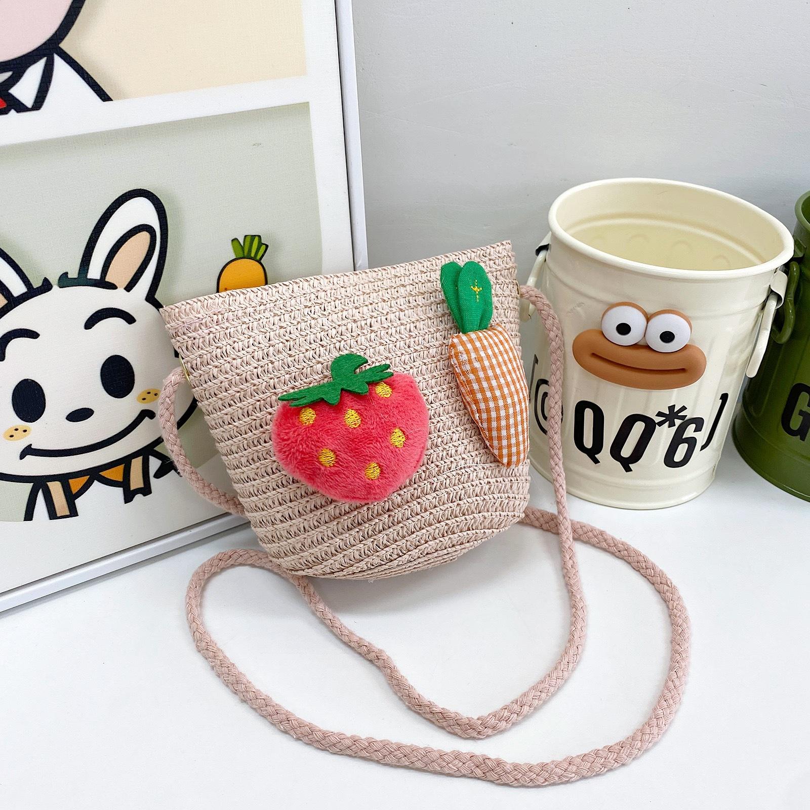 

2025 новая мини-соломенная сумка с цветочным узором, маленькая детская сумка-мессенджер для мелочей, соломенная сумка для маленькой девочки на берегу моря