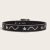Sexy Waist Belt Jeans Belt PU Studded Diamante Belt Casual Ceinture Punk Modern Belt Street Dance Crystal Belt