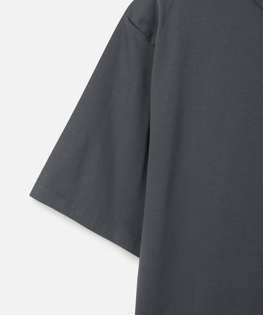 247Silijeu Supima 40S Askin Double Knee T-Shirt Blue (A Type)
