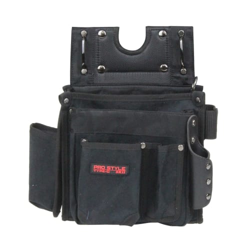 SK11 Pro Style Nail Bag for Carpenters, Reinforced Bottom, Interior Velcro Divider, Inner Sack, and Interior Marker Holder (SPS-TC-16)