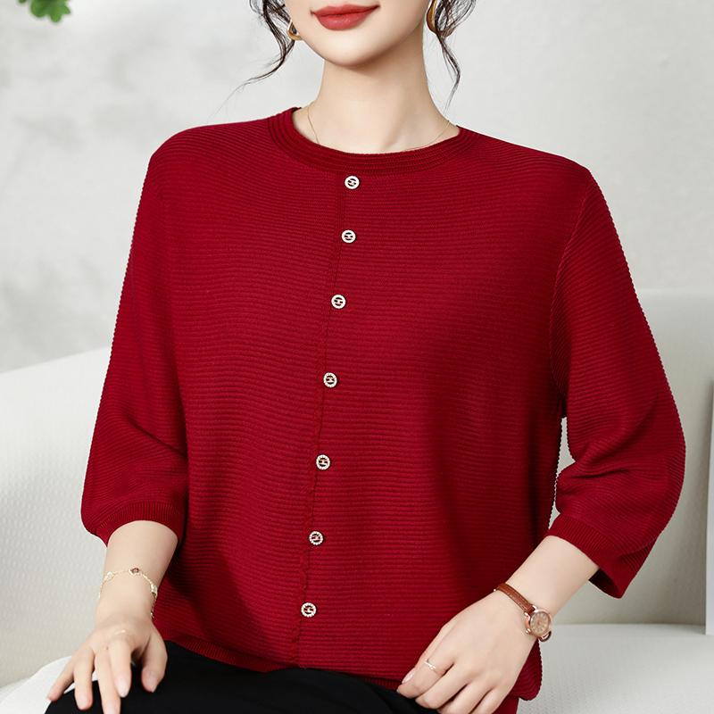 Qinghe Cashmere Women's 30% Cashmere Sweater - Soft & Warm Wool Blend Pullover