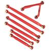 Linkage Pull Rod Tie Rod Kit for   SCX24 C10 1/24 RC Car   Parts Suspension Link