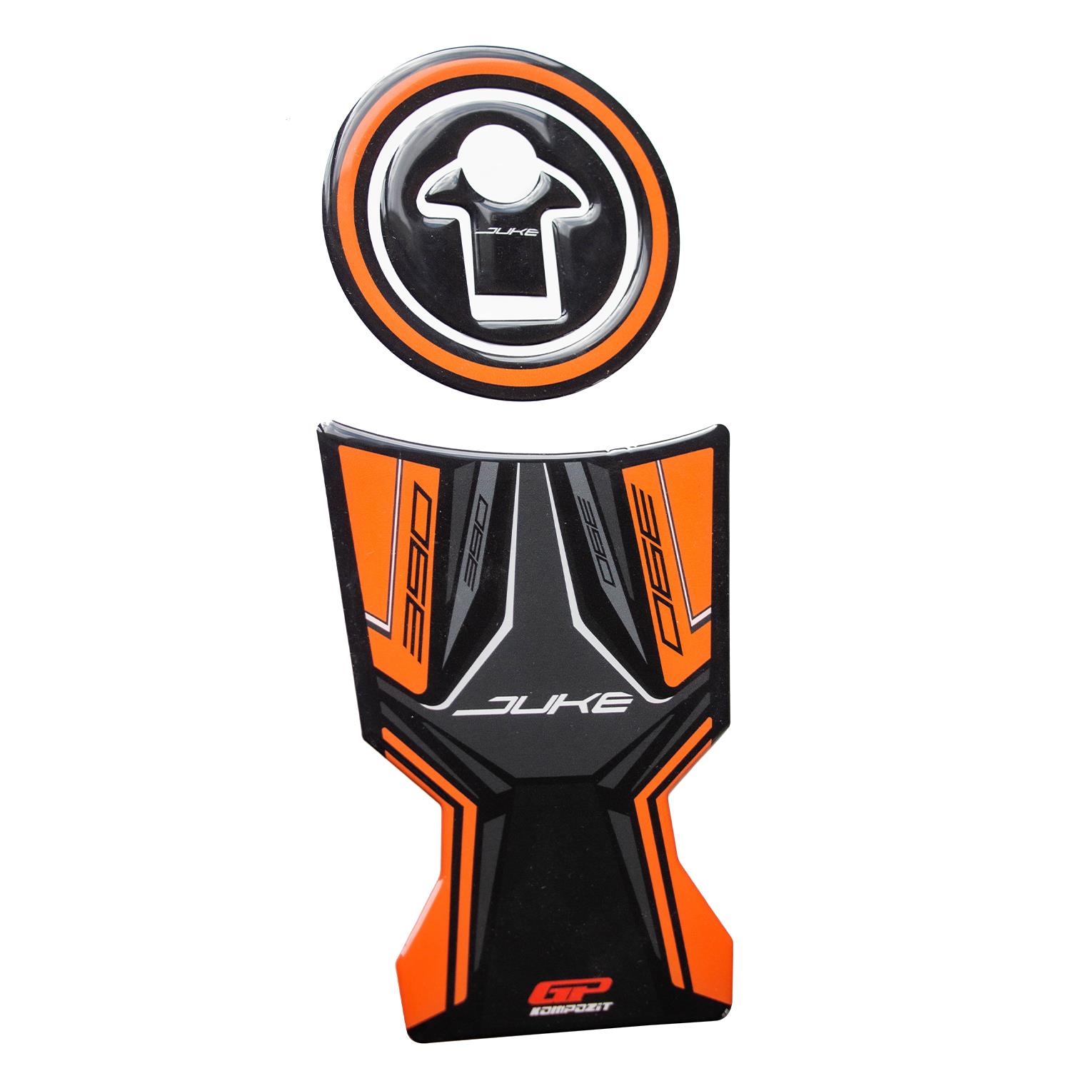

GP Kompozit KTM Duke 390 2017-2023 Uyumlu Tank Pad Turuncu