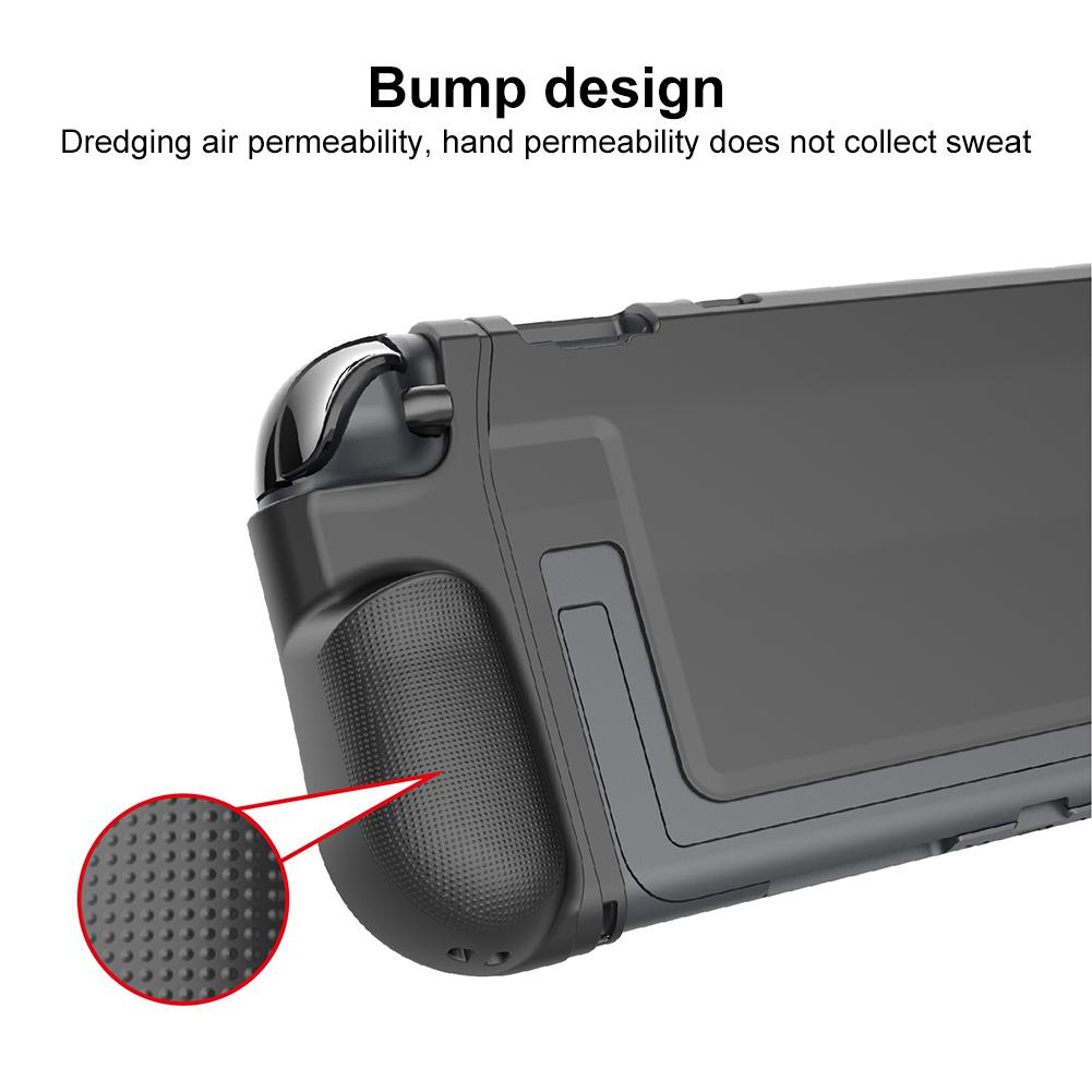 Case for Switch 2 2025 TPU+PC Grip Protective Cover for Switch2 Shockproof Drop Proof Soft Case Anti-fall Protector Accessories