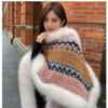 Fur Shawl Women's Outfit Winter New Fashionable Foreign High-end Fox Fur Scarf Thick Cape