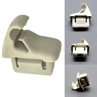 Clip de pare-soleil beige, support de pare-soleil, rangement pratique